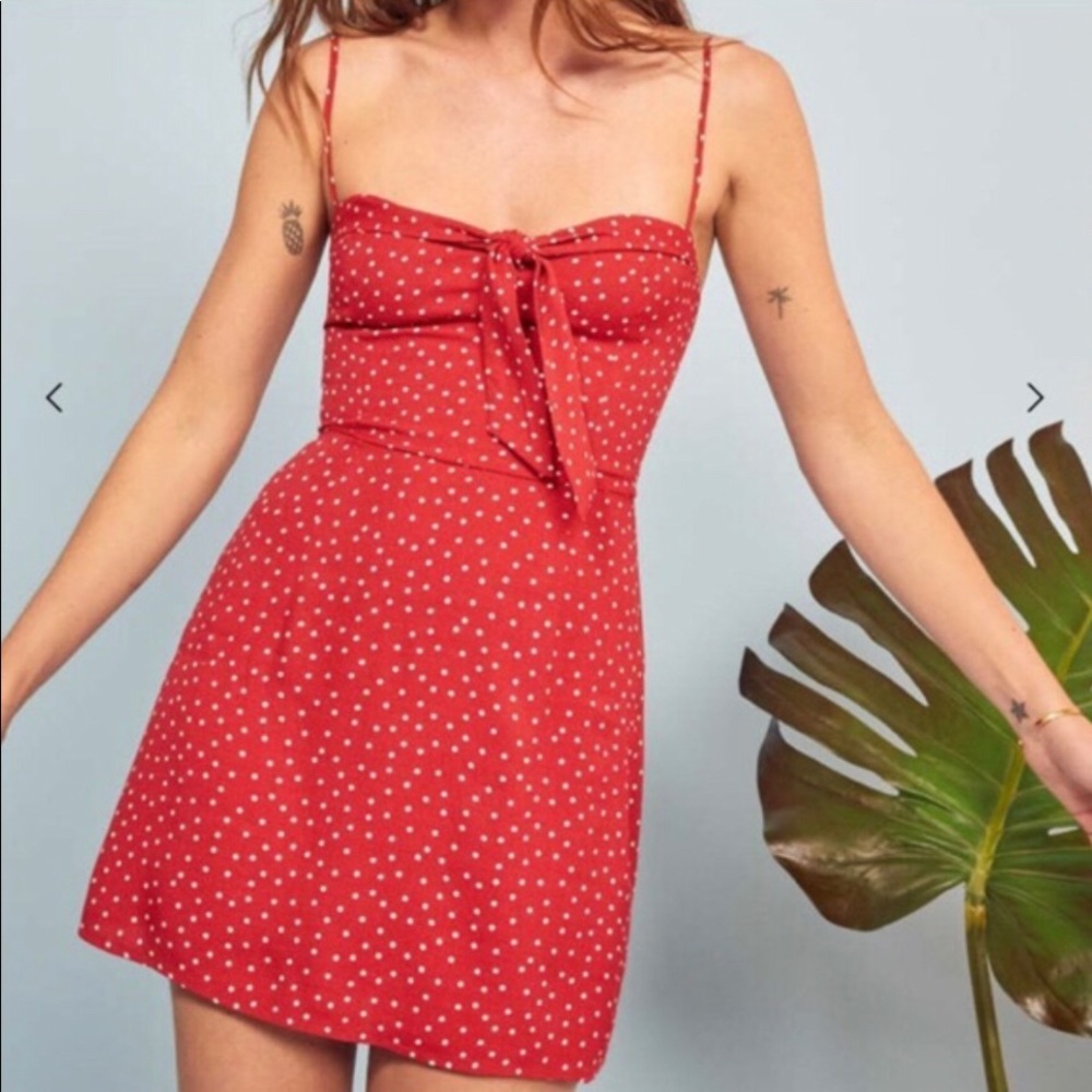 Reformation Helm Mini Dress